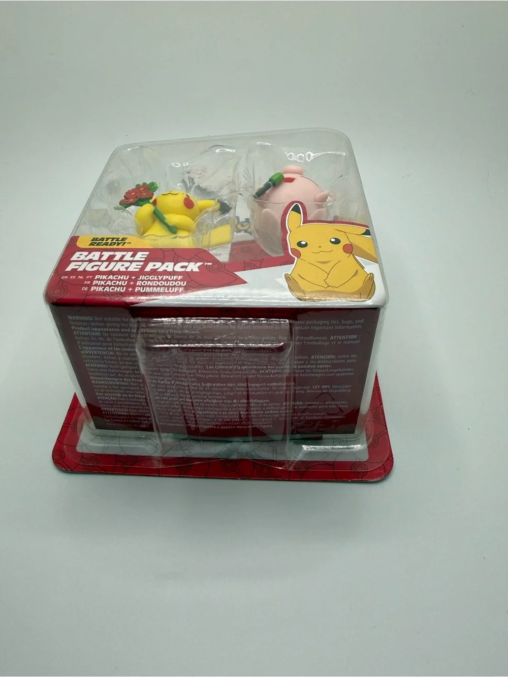 Pokemon Pikachu Jigglypuff Battle Figure pack toy valentines 2024 battle ready